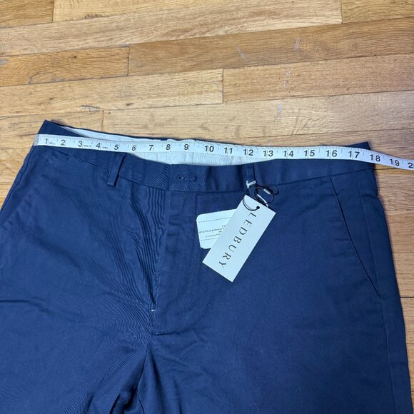 Ledbury Navy Richmond Shorts Mens Size 35 7.5 Length - Picture 13 of 14